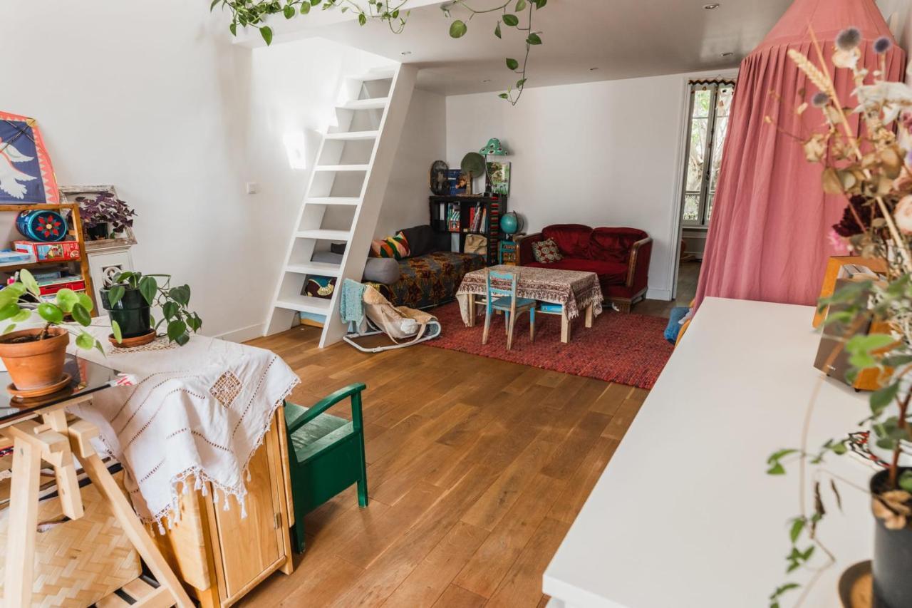 Bright Atypical Duplex In Menilmontant Διαμέρισμα Παρίσι Εξωτερικό φωτογραφία