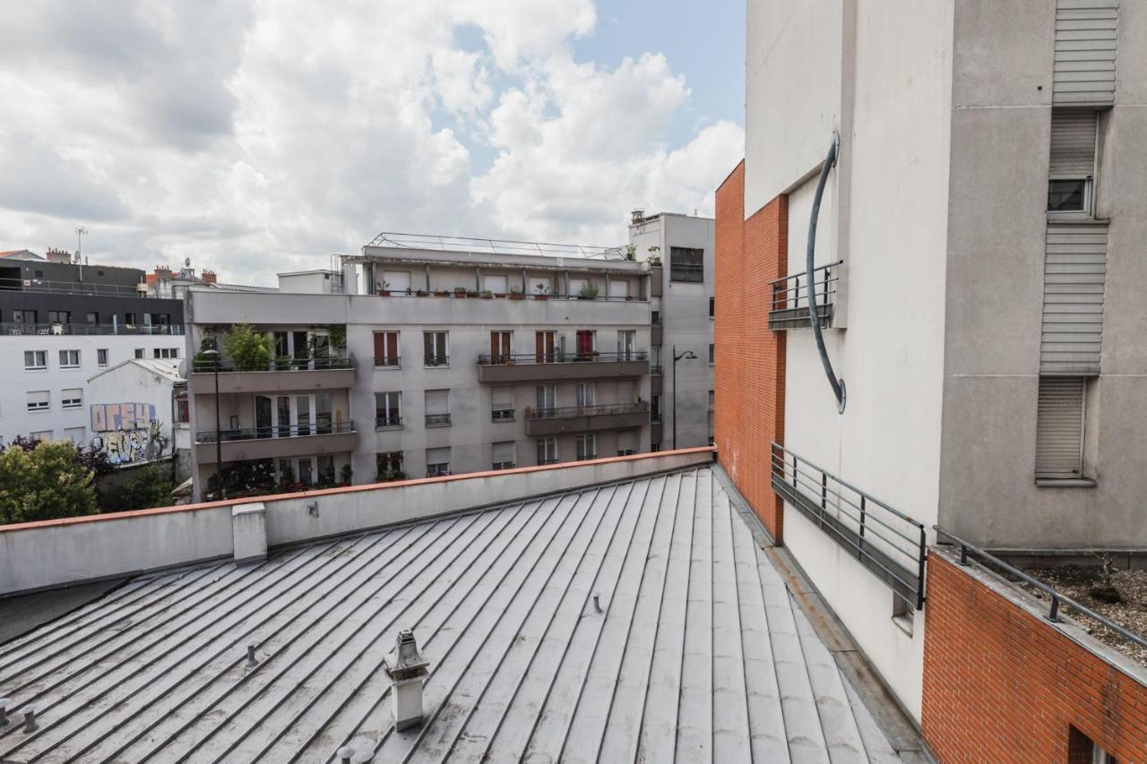 Bright Atypical Duplex In Menilmontant Διαμέρισμα Παρίσι Εξωτερικό φωτογραφία